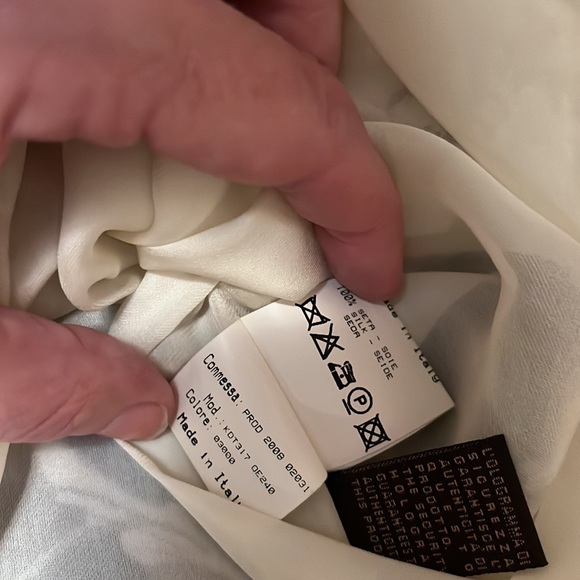 Roberto Cavalli 100% silk skirt made in Italy sized IT42/US 6 - Picture 9 of 9